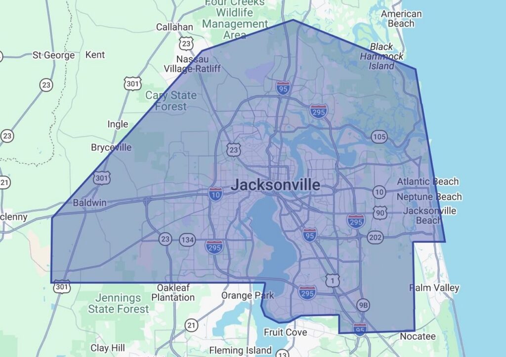 Lufrano Legal Areas Served